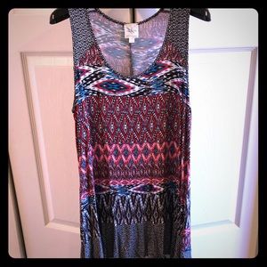 Anthropologie Sz L tunic tank top